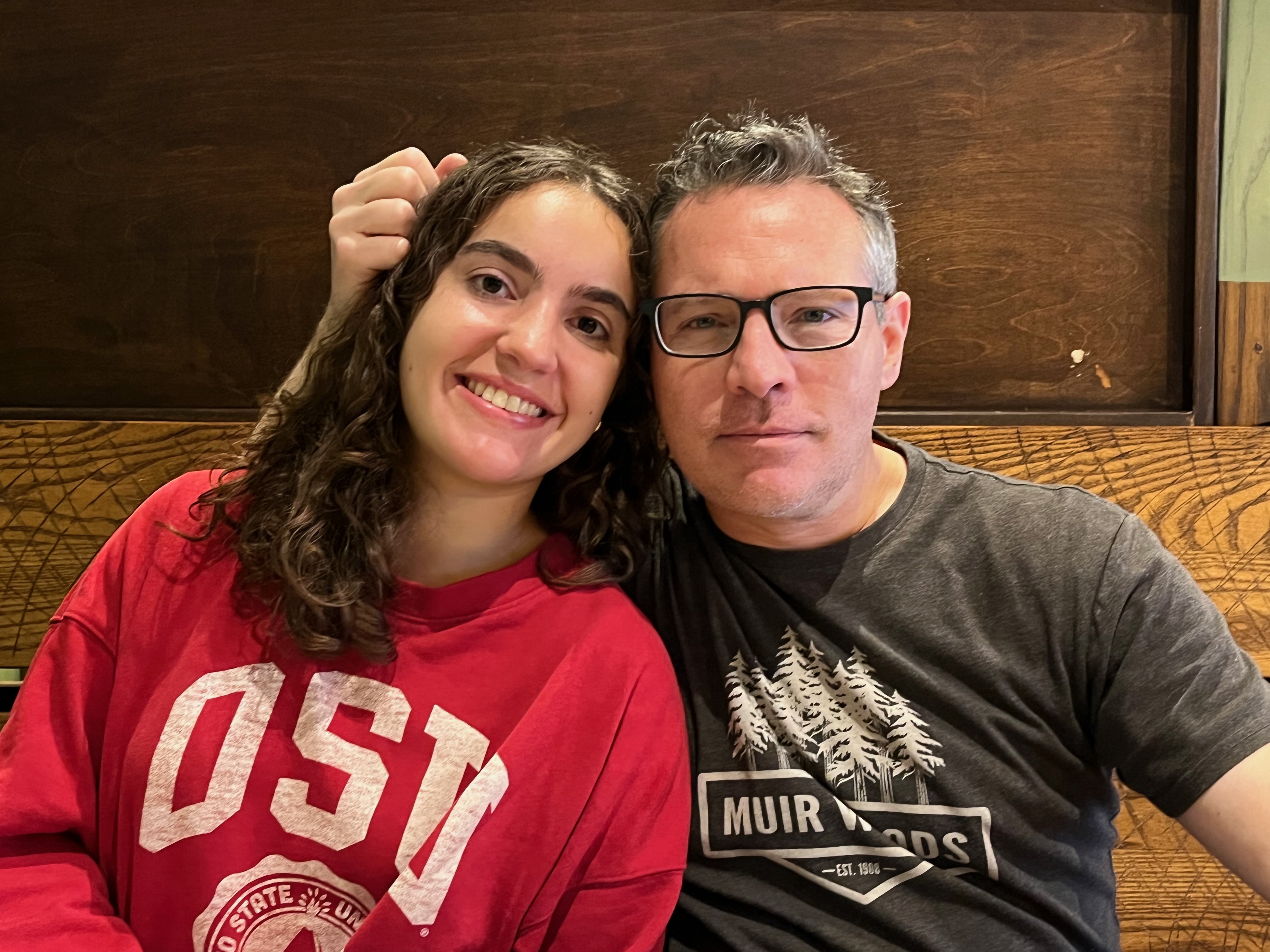 BJ with his daughter
